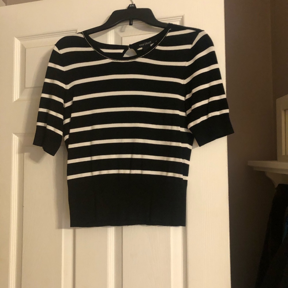 WHBM short sleeve sweater small